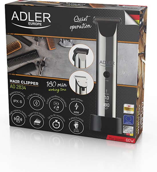Adler AD 2834 - tondeuse - 5 speed - met LCD