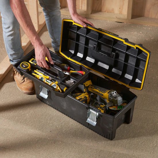 STANLEY FatMax 1-93-935 Heavy Duty Gereedschapskoffer - 28" - uitneembare tray