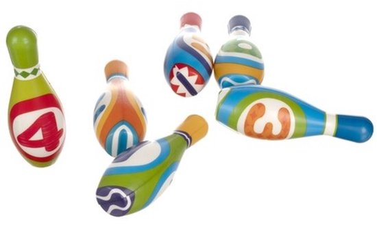 Kruzzel Kinder Bowling Set - Veilig en Kleurrijk Spelplezier voor Kinderen