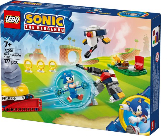 LEGO Sonic the Hedgehog Sonics krachtmeting bij het kampvuur - 77001