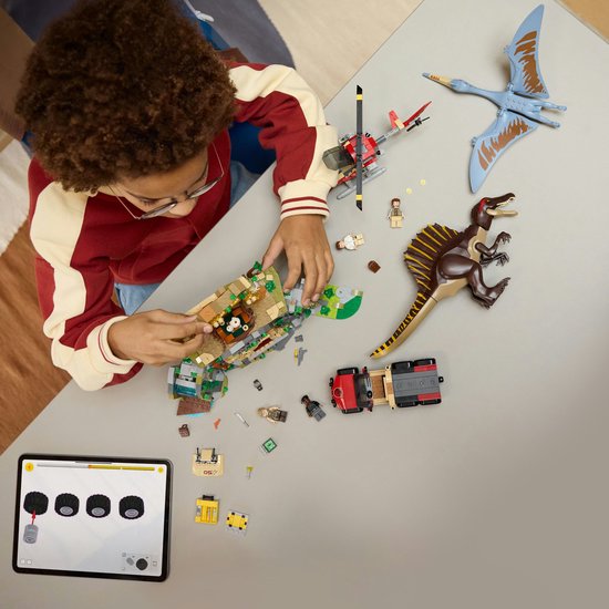 LEGO® - Jurassic World - Spinosaurus en Quetzalcoatlus Luchtmissie - 76976
