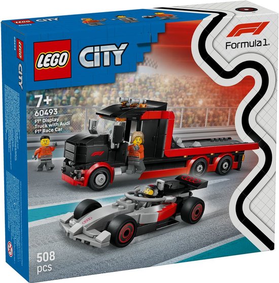LEGO® City F1® Displaytruck met Audi F1® Racewagen - 60493