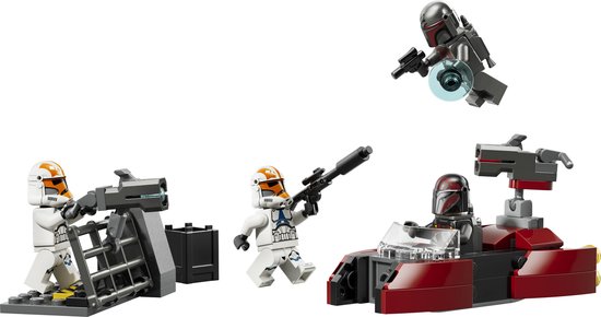 LEGO Star Wars Beleg van Mandalore Battle Pack - Cadeau voor Jongens Vanaf 6 Jaar - 75449
