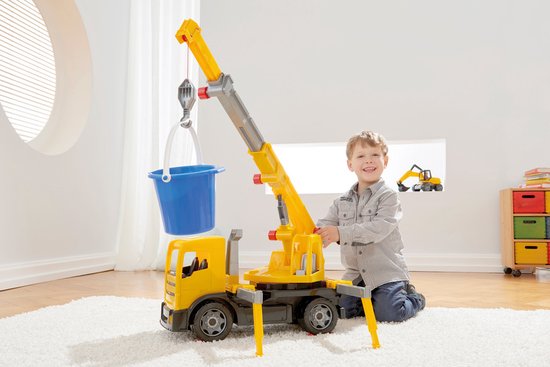 Lena GIGA TRUCKS Kraanwagen - Kraan truck van 1,15 meter - Vanaf 3 jaar