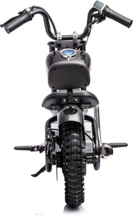 Elektrische kinder motor - zwart - 112x54x72 cm - 350W motor