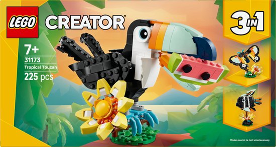 LEGO® Creator 3in1 Wilde Dieren: Tropische Toekan - 31173