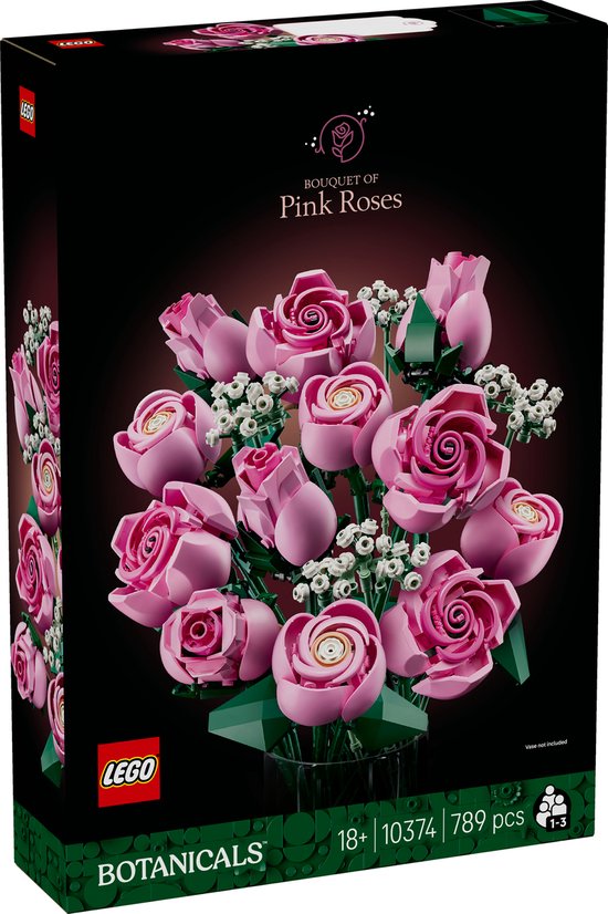 LEGO Botanicals Roze Rozenboeket - 10374