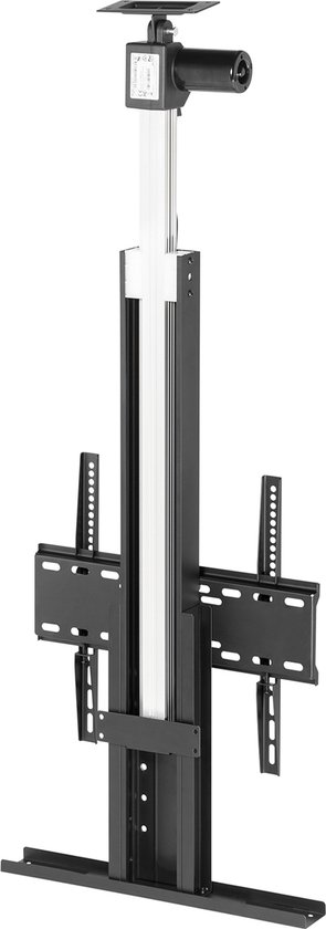 Maclean - TV-beugel - Elektrische plafondverlengbeugel voor TV, 32''-55'', VESA 400x400, max 50kg, MC-976