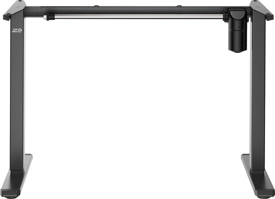 Ergo Office - Elektrisch bureau - 1 motor - Hoogteverstelbaar max1160mm tot 80kg - ER-443