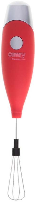 MELK KOFFIE OPSCHUIMER MIXER KLOPPER ROOD CAMRY CR4501