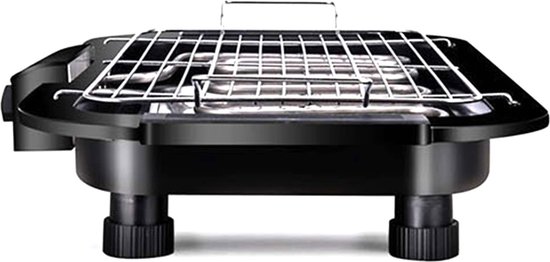 Elektrische Tafelgrill - BBQ - 2000W - Barbecue - Zwart