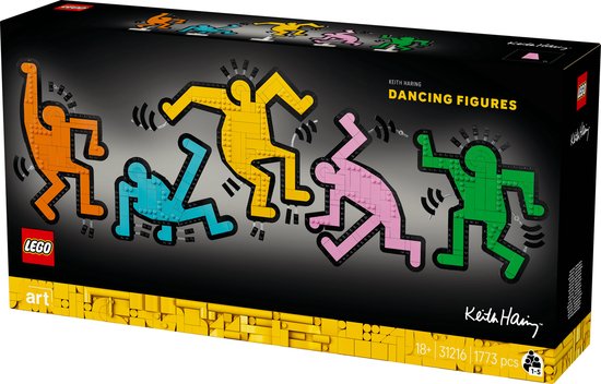 LEGO® Art Keith Haring Dansende Figuren - 31216