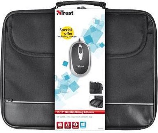 Trust 15-16" Laptop Bag met muis