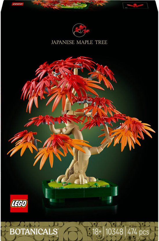 LEGO Botanicals Japanse Esdoorn Bonsaiboompje - 10348