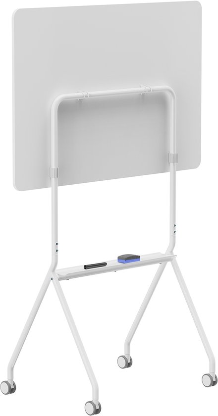 Ergo Office ER-306 - Whiteboard - verrijdbaar droog uitwisbaar - enkelzijdig - 119x79 cm