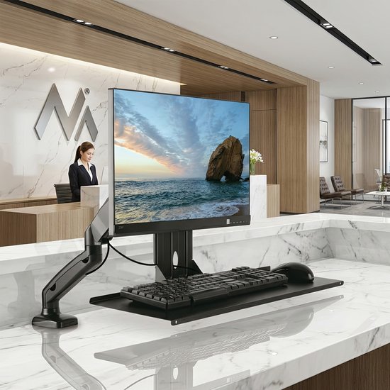 Maclean MC-756 - Toetsenbordhouder - VESA Standard: 75x75, 100x100