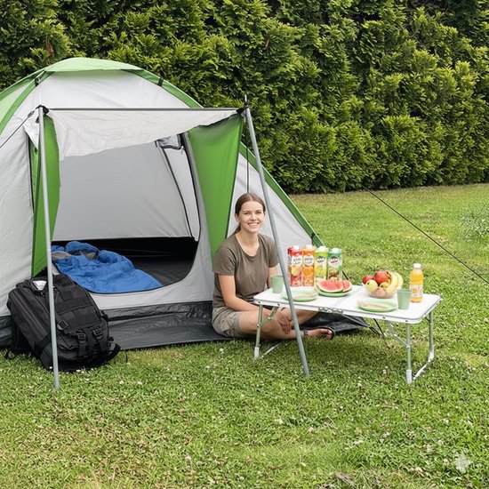 Trizand Opvouwbare Campingtafel – Lichtgewicht & Weerbestendig – 60x40 cm