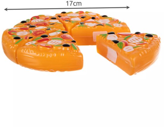 Ruhhy fastfood speelgoedset 42-delig – pizza, friet, hamburger en kookaccessoires voor kinderen