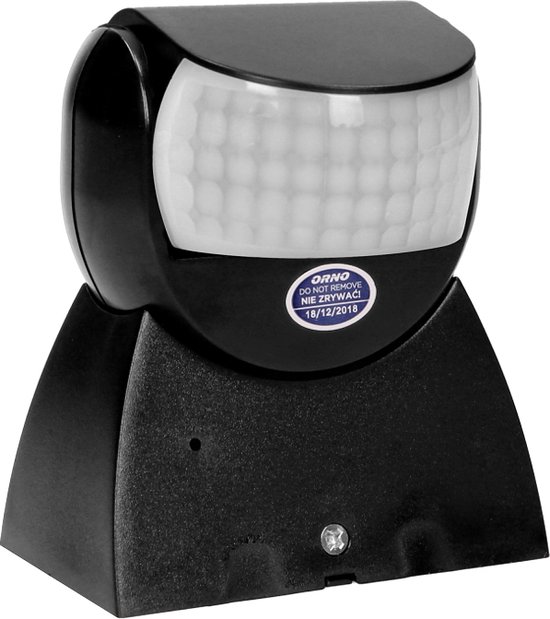 PIR Bewegingsmelder - LED bewegingssensor - Dual sensor - 180 ° / 360 ° Detectie - IP65 - Zwart