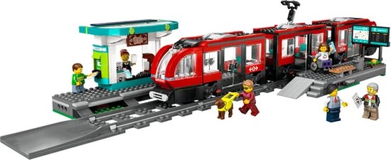 LEGO City Stadstram en station - 60423