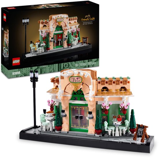 LEGO® Icons Frans café - Parijse decoratie - 10362