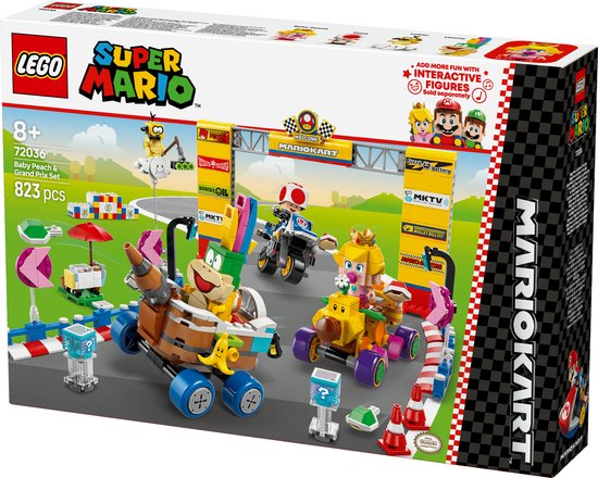 LEGO Mario Kart - Baby Peach en grand prix - 72036