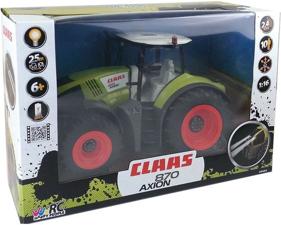Happy People Tractor radiografisch bestuurbaar Claas Axion 870 1:16