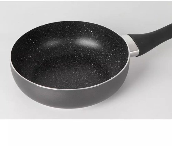 Klausberg KH-1806 - Granieten Pan - 20cm - Deksel - Wkład dla Eieren