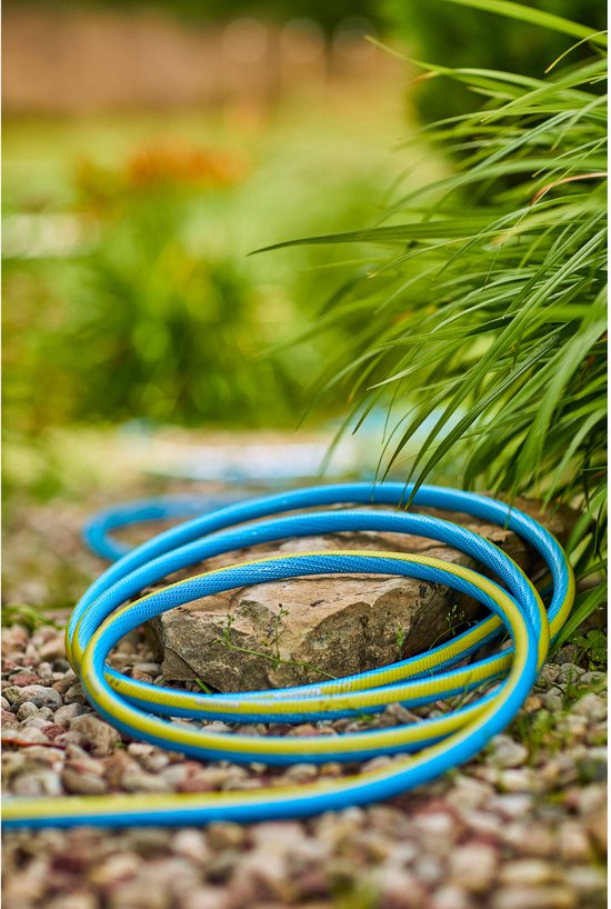 Vartco - 4-lagige Tuinslang 3/4" 20m | Voedsel veilig Anti Twist tuinslang | flexibele slang Tricot vlecht UV-bestendig 25 Bar