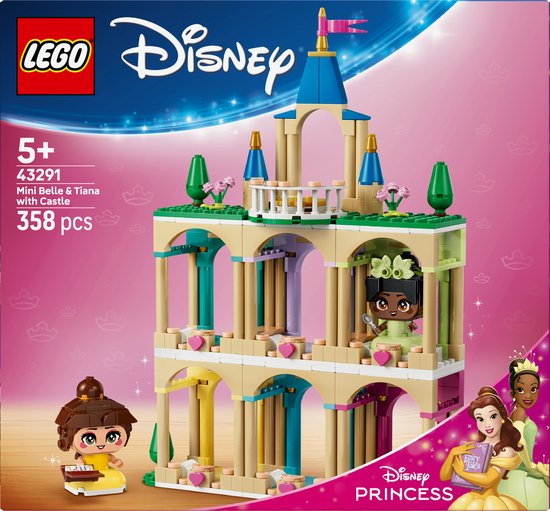 LEGO Disney Princess - Mini Belle En Tiana - Met Kasteel