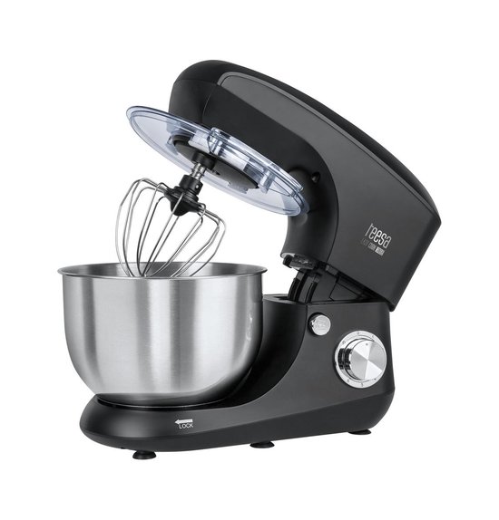 Teesa TSA3545B - Keukenmachine, 1.400 Watt, zwart