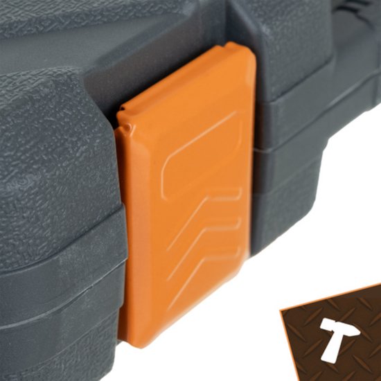 Bigstren Professionele 72-delige doppen en ratelset met CrV gereedschap voor huis en auto