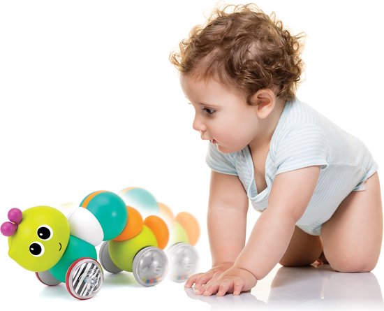 B-Kids Press 'n Play Zoom Zoom Speelgoed Rups BK-04377