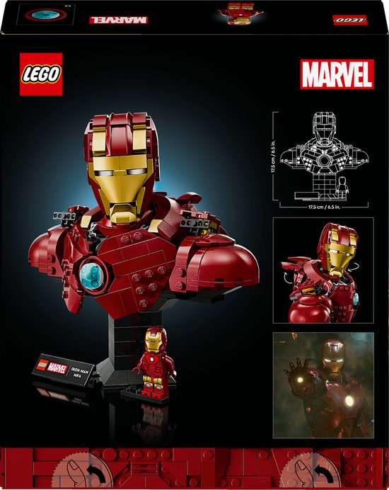 LEGO Marvel Iron Man MK4 buste - 76327