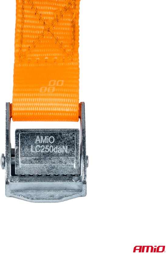AMiO Vervoer Transport Volledige Set Haken en Klem voor Oranje [Spanbanden - Ratel - Spinnen]