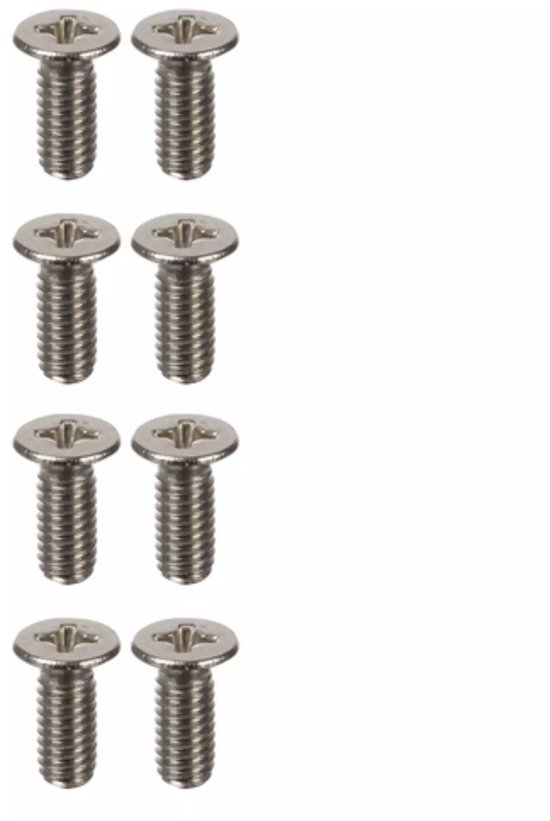Ruhhy Douchecabine Wieltjes - Set van 8 Duurzame en Soepele Deurrollers