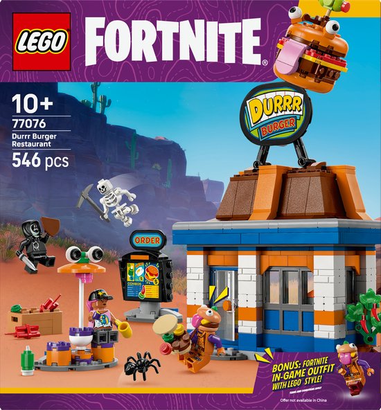LEGO® Fortnite® Durrr Burger Restaurant - 77076