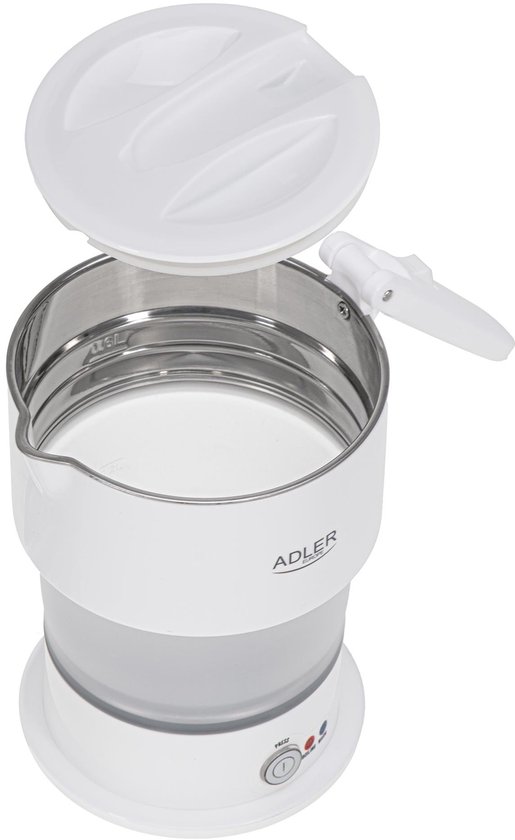 ADLER OPVOUWBARE TOERISTENKETEL | WIT | AD1377W