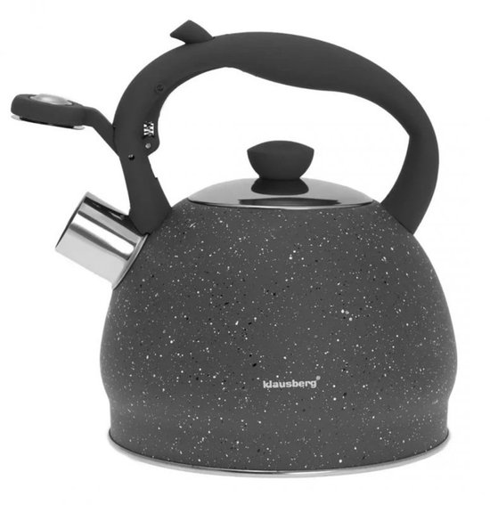 Klausberg KB-7321 fluitketel - 2L - rvs - alle warmtebronnen