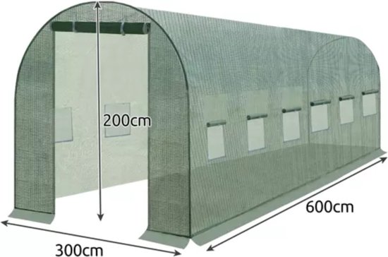 Gardlov Reservefolie voor tuintunnel 6x3x2m