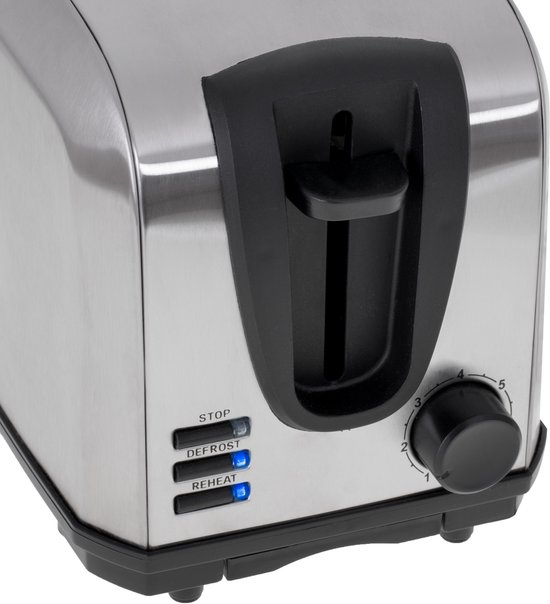 Adler AD3222 - Broodrooster - Toaster met broodjesrooster - 1000 Watt