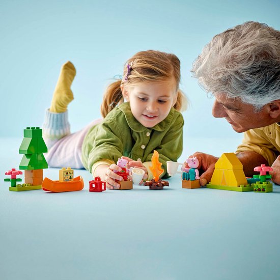 LEGO® DUPLO® Peppa Big Kampeertrip, Bouwbare Speelset - 10452