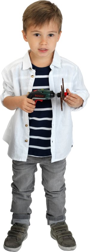 Klein Toys Bosch mini - Multitech Ixolino II bouwpakket - 107 onderdelen, schroevendraaier, steeksleutel en accuschroevendraaier - incl. handleiding voor 11 modellen - groen rood geel