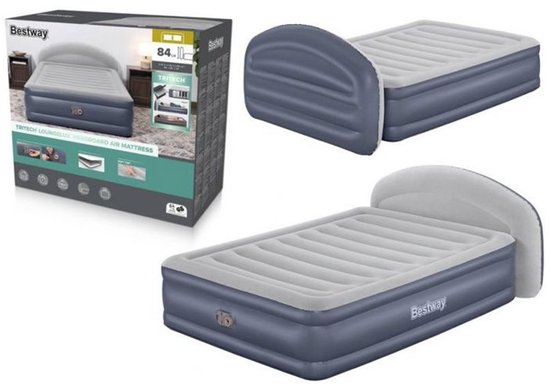 Bestway – 671BD – Luchtmatras – dubbel – geïntegreerd hoofdeinde