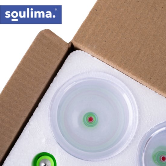 Soulima Chinese cupping set 12 delig zonder vuur met handpomp en magnetische cups