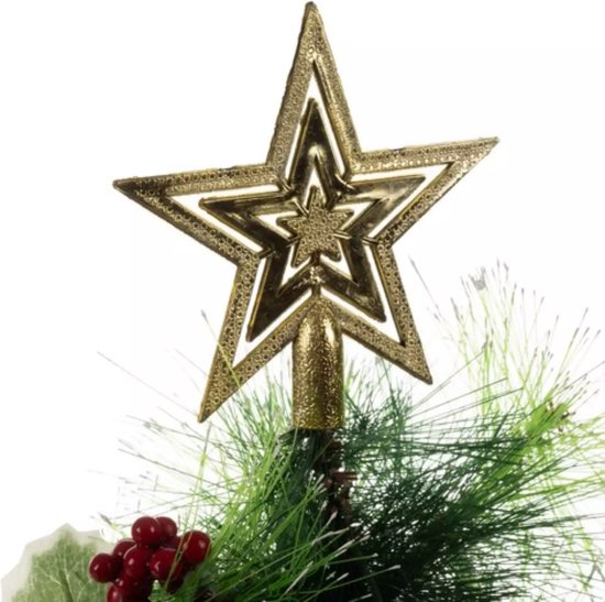 Ruhhy Kunstkerstboom 45cm: Stijlvolle Mini Kerstboom voor Elk Interieur