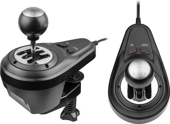 Tracer Gaming Stuurwiel - 6 in 1 Stuur - Pedalen en Versnellingspook - PC/PS4/PS3/Xbox One/Switch