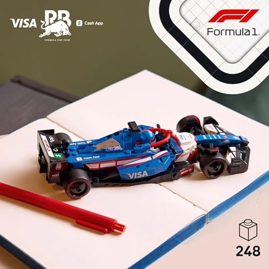 LEGO Speed Champions Visa Cash App RB VCARB 01 F1 racewagen Set - 77246