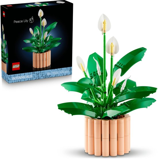 LEGO Botanicals Lepelplant - Bloemen Decoratie Bouwpakket voor Volwassenen - 11504