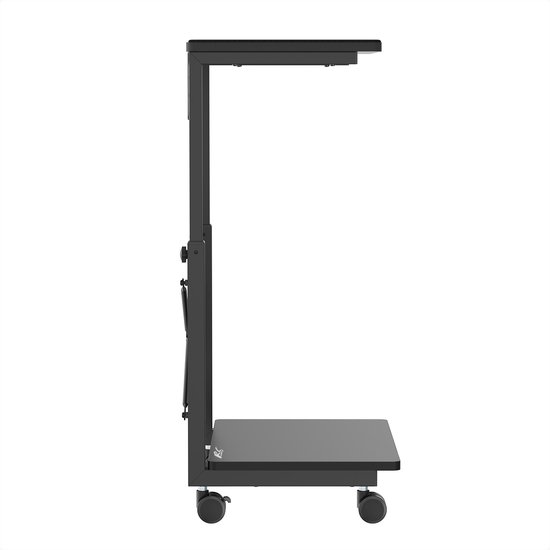 NanoRS RS430 - CPU computer trolley - Laptoptafel - max. 80kg, 550~850mm in hoogte verstelbaar